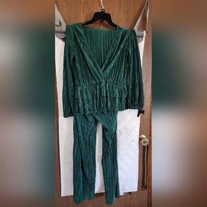 Zara pants [small] and top [Medium]